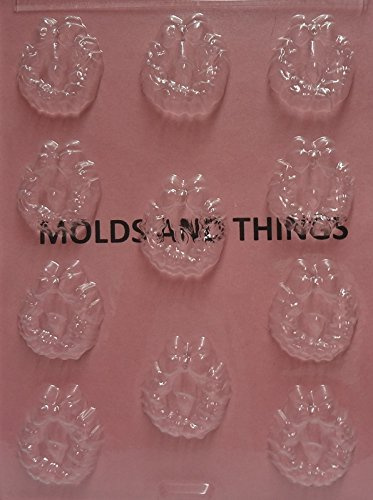 WREATH WITH CANDLES chocolate candy mold with © Molding Instruction - Set of 3
