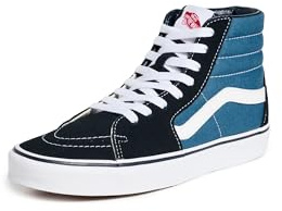 SK8 HI VN0D5INVY BLU BIANCO