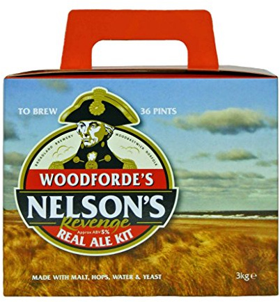 Home Brew Ingredients - Woodforde's Nelsons Revenge - 36 Pint Beer Kit