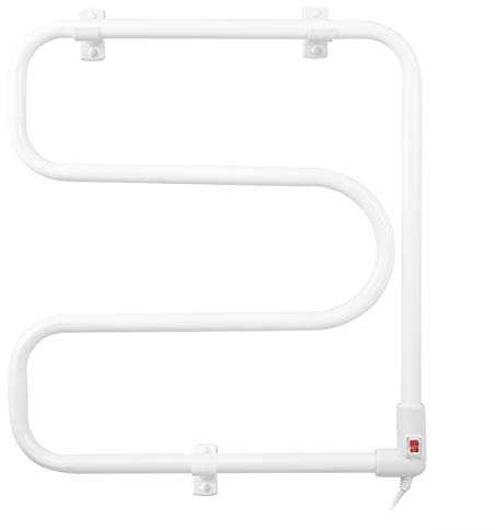 Orbegozo TH 8000 - Porte-serviettes électrique, installation facile, sèche et chauffe serviettes, indicateur lumineux, 95 W, blanc