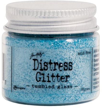 Ranger Tim Holtz Distress Glitter, 1-Ounce, Tumbled Glass