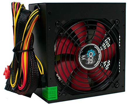 Switching Power Supply PSU 650W ATX with 12cm Silent Red Fan/for PC Computer/iCHOOSE