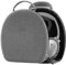 Geekria Shield Headphones Case Compatible with Bose QC Ultra, QC45,QC35II, QC35, QC25, QC15, Replacement Protective Hard Shell Travel Carrying Bag with Cable Storage(Grey)