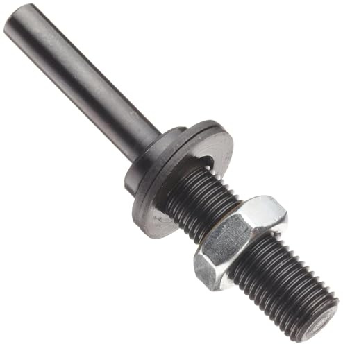 Weiler 07726 3/8 Arbor Diameter, 1 Stem Length, 1/4 Stem Diameter, Threaded Shaft Drive Arbor
