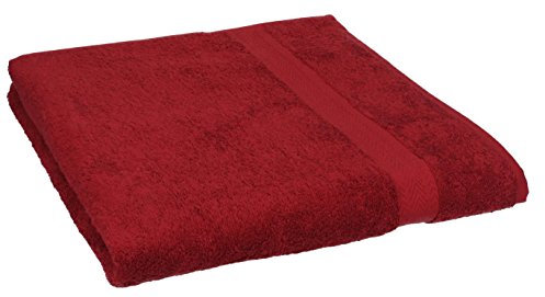 Betz Handtuch Premium 100% Baumwolle 50x100 cm Gesicht- Hände- Körper- Handtuch Farbe dunkelrot