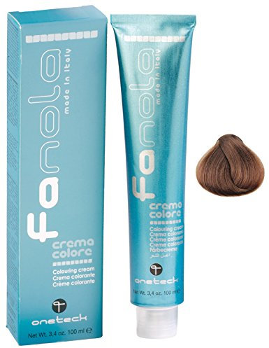 FANOLA - Crema colorante per capelli Fanola 6.13, biondo scuro beige, 100 ml