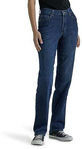 Lee Jeans da Donna a Gamba Dritta con vestibilità Rilassata, Autentico Nordico., 46 Lungo