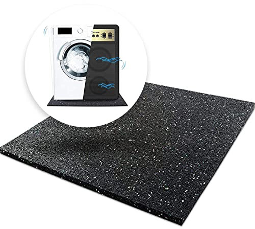 Etm Tapis anti-vibration pour machines à laver et appareils électriques 60 x 60 cm Fabriqué en Allemagne