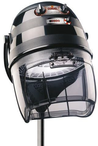 Tête casque de coiffure corail 1500 noire
