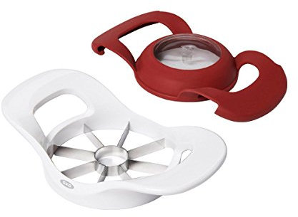 OXO Good Grips Descorazonador-Cortador Manzanas
