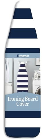 Whitmor estándar para Tabla de Planchar y Pad, Azul Marino diseño de Rayas