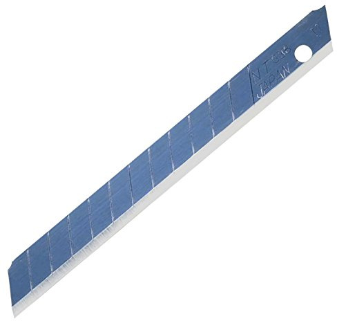 NT Cutter 9mm Ex tra-Sharp Black Snap-Off Blades, 50-Blade/Pack, 1 Pack (BA-51P)