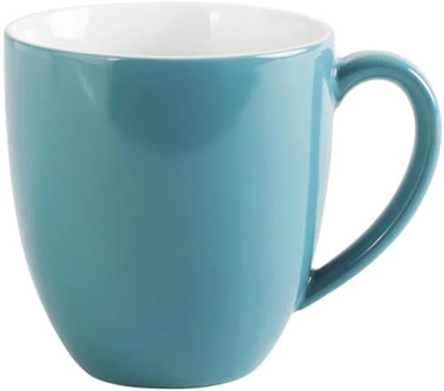 KAHLA Pronto Colore Kaffeebecher 0,53 l XL ocean green|türkiser große Kaffeetasse aus Porzellan