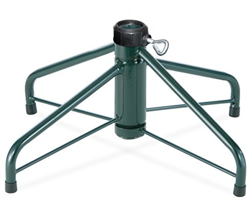 National Tree Company Christmas Tree Folding Stand, Green, For Trees 6.5 - 8 Feet, 24 Inches