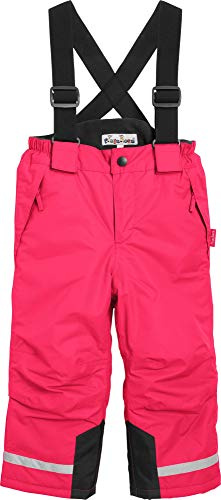 Playshoes Pantaloni da Neve, Pantaloni da Sci, Pantaloni da Snowboard Unisex - Bambini e Ragazzi, Rosa, 80