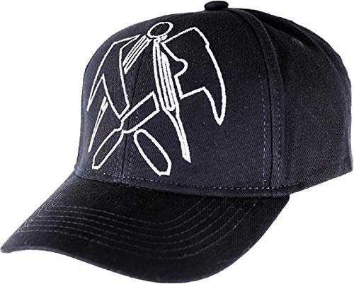 JOB Dachdecker-Cap mit Zunft-Emblem schwarz - verstellbar