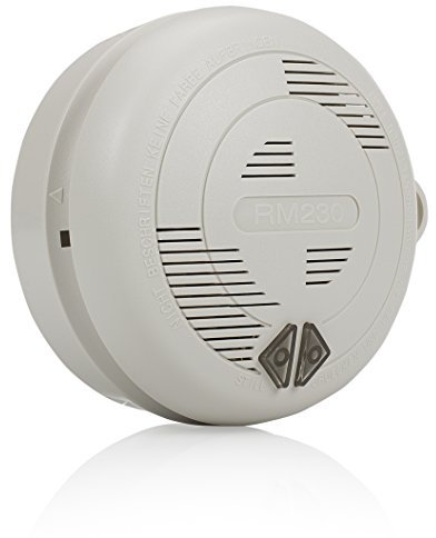 Smartwares RM230 Rauchwarnmelder – Verknüpfbar – 230 V – 90 dB – Mit Pufferbatterie – Prüftaste