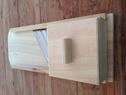 Neuheit Krauthobel, Krautschneider 65 x 24 cm 3 Messer + Fingerschutz