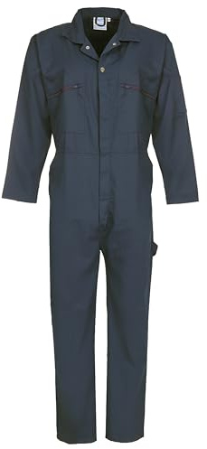 FORT - Zip Front Coverall - Handy Pockets - Work Overalls for Men