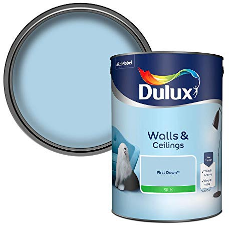 Dulux Silk Emulsion Paint For Walls And Ceilings - First Dawn 5L