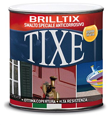 Tixe 104625 Brilltix Smalto a Solvente, Grigio Antracite, 750 ml