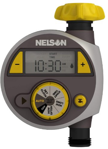 Nelson 56607 Timer with LCD Screen, Large,Gray