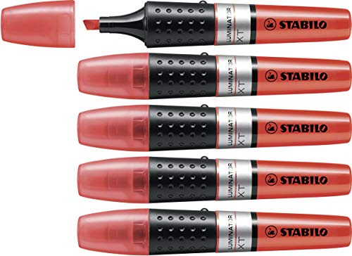 STABILO - Textmarker - LUMINATOR - 5er Pack - rot
