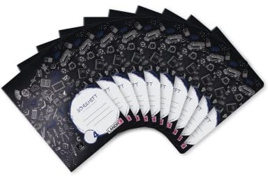 Landré Schulheft A5, 16 Blatt, Lineatur 4, liniert, 10 Stück