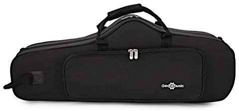 Gear4Music Tenor Saxophone Case Bb Brass Blue Saxophone Case