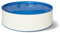 POOL Total Stahlwand Rundbecken Ø 3,00 m x 1,35 m Schraubenfreie Montage Folie blau 0,8 mm Gartenpool aufgestellt eingelassen versenkt Swimmingpool Schwimmbecken Becken Rundpool Pool