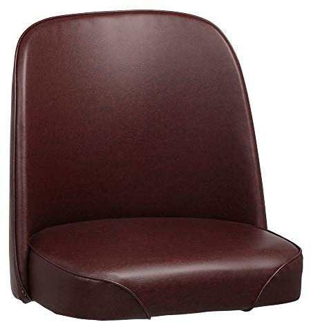 Royal Industries Replacement Bar Stool Seat, Brown Vinyl, Model# ROY 7714 SBRN, Bar Stool Seat, Compatible with ROY 7714, 7721, 7722, Brown