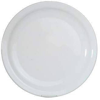 Arcoroc ARC 57974 Hôteliére Teller flach, 19.5cm, Glas, weiß, 6 Stück