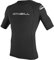 O'Neill Wetsuits Damen Uv Schutz wms basic skins S/S crew Rash Vest, Schwarz, L