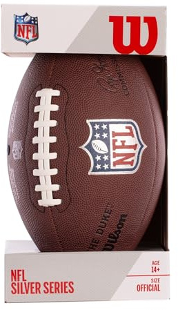 Wilson Balón Fútbol Americano NFL Duke Réplica - con Expositor -