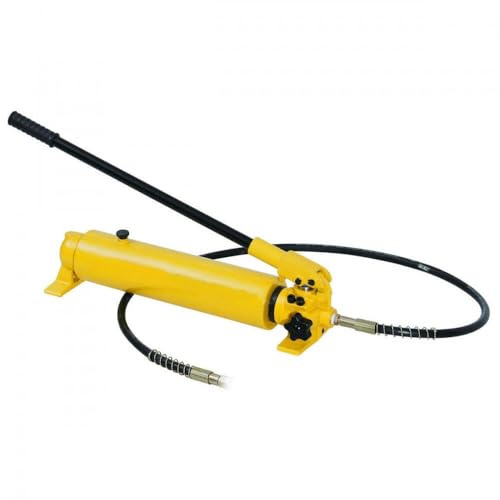 HYDRAFORE Manual Stainless Steel Air Pump, 2700 cm3, 700 bar, Includes Hose, High Pressure Oil Pipe, Quick Connector, Dust Cap