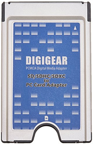Digigear SD SDHC SDXC till PCMCIA PC-kortadapter stöder ATA-flashminne