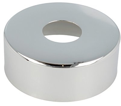 tec kran rosett (3/4) Ø 27 mm x Ø 80 mm x höjd 30 mm, mässing förkromad