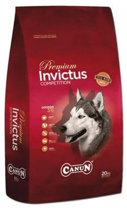 Pienso para Perros Adultos para Todas Las Razas y tamaños Rico en Pollo y salmón Alimento seco para Perros 20 kg Canun Invictus…