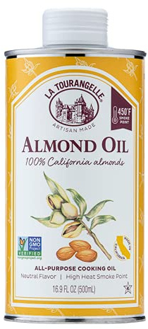 La Tourangelle, Almond Oil, All Natural, Nutrient-Packed Enhancement for Cooking and Body Care, 16.9 fl oz