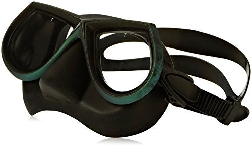 Mares Star - Gafas de Buceo Unisex, Color Negro / Verde, Talla Adulto