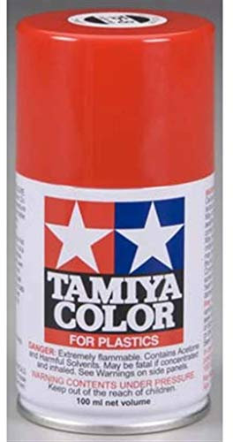 TAMIYA 85008 TS-8 Italian Red Glossy 100 ml - Spray Paint for Plastic Model Making, Model Making and Craft Accessories, Spray Paint for Model Making, 100 ml (Pack of 1)