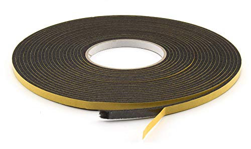 GleitGut rouleau feutre 1 mètre patin feutre autocollant 7,5 mm patin meuble noir