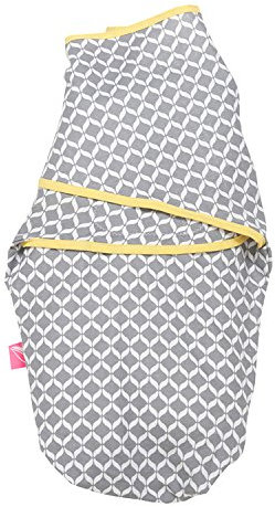 Motherhood Ganzkörper-Pucktuch / Strampelsack / Wickeltuch, 100% naturreine Baumwolle, Grau Classics 2017