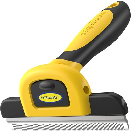 DakPets Tool & Pet Grooming Brush for Small, Medium & Large Dogs, Cats & Horses, With Short to Long Hair. Dramatically Reduces Shedding In Under 10 Minutes