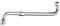 Cornat Auslauf S-Form 270-440 mm - Messing verchromt - Schwenkbar & ausziehbar - Flexibel einsetzbar - mit Strahlregler / Wasserhahn Verlängerung / S-Anschluss Armatur / TEC351102