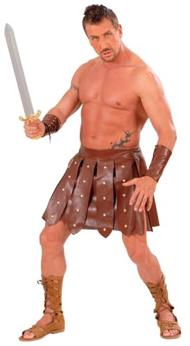 W WIDMANN MILANO Party Fashion - Kostüm Gladiator, Römer, Kämpfer, Krieger, Motto-Party, Karneval