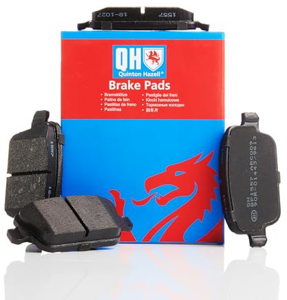 Quinton Hazell Brake Pad Set - 4 OEM Quality Direct Fit Replacement Brake Pads for Single Axle - Rear - BP1557