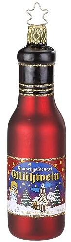 Inge-glas Christbaumschmuck Flasche Glühwein