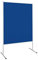 MAUL Moderationstafel Filz MAULstandard 150x120 cm | Pinnwand für Moderationskarten, Notizen | Selbstheilende Filz Pinnwand | Moderationswand als Trennwand verwendbar | Blau