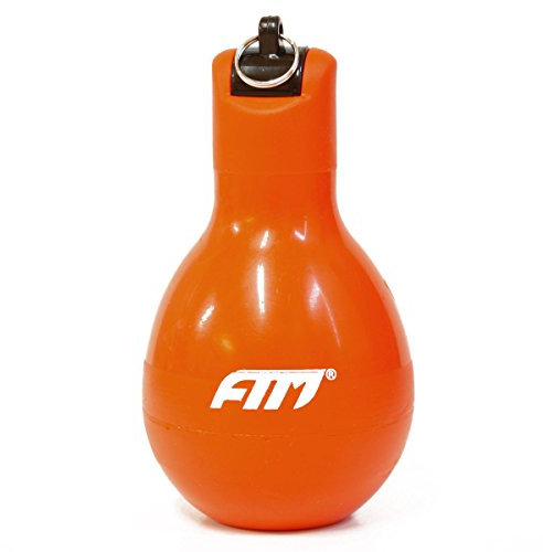 FTM Wizzball Handpfeife in Orange, Trillerpfeife für Trainer, Schiedsrichter und Sportlehrer